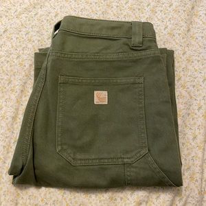 Aritzia green cargo pants